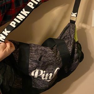 PINK gym duffle